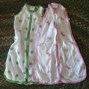 Aden + Anais Muslin sleep sack 0-6 months